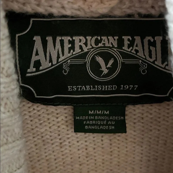 American Eagle Vintage sz M hooded sweater euc - Picture 5 of 7